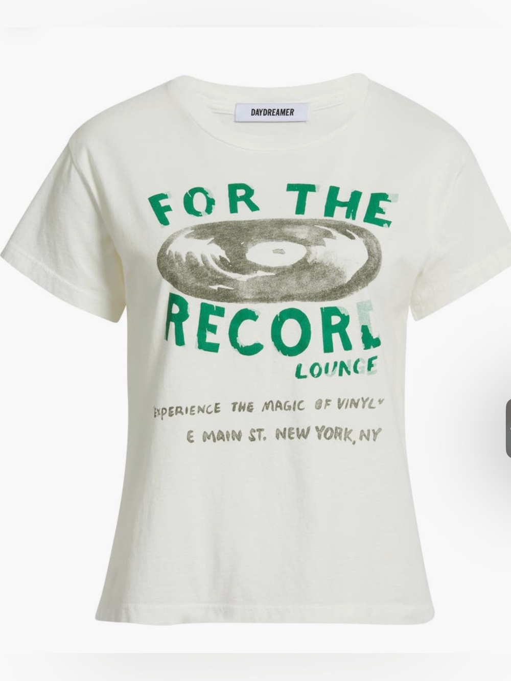 New Daydreamer by Free People For the Record Solo Graphic Tee - Picture 5 of 13